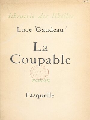 cover image of La coupable